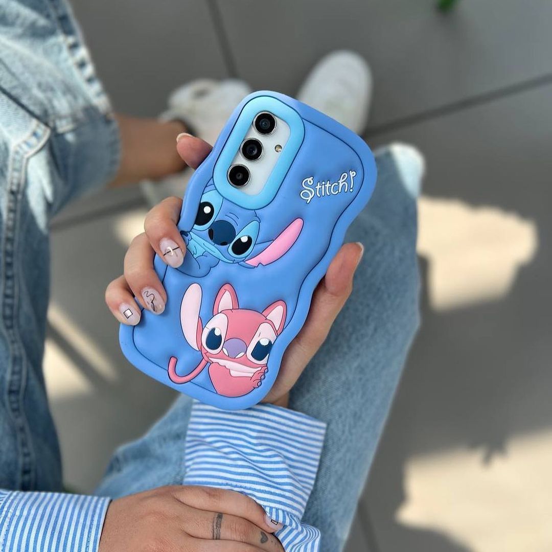 Adorable Mouse Stitch Cartoon Case - Samsung