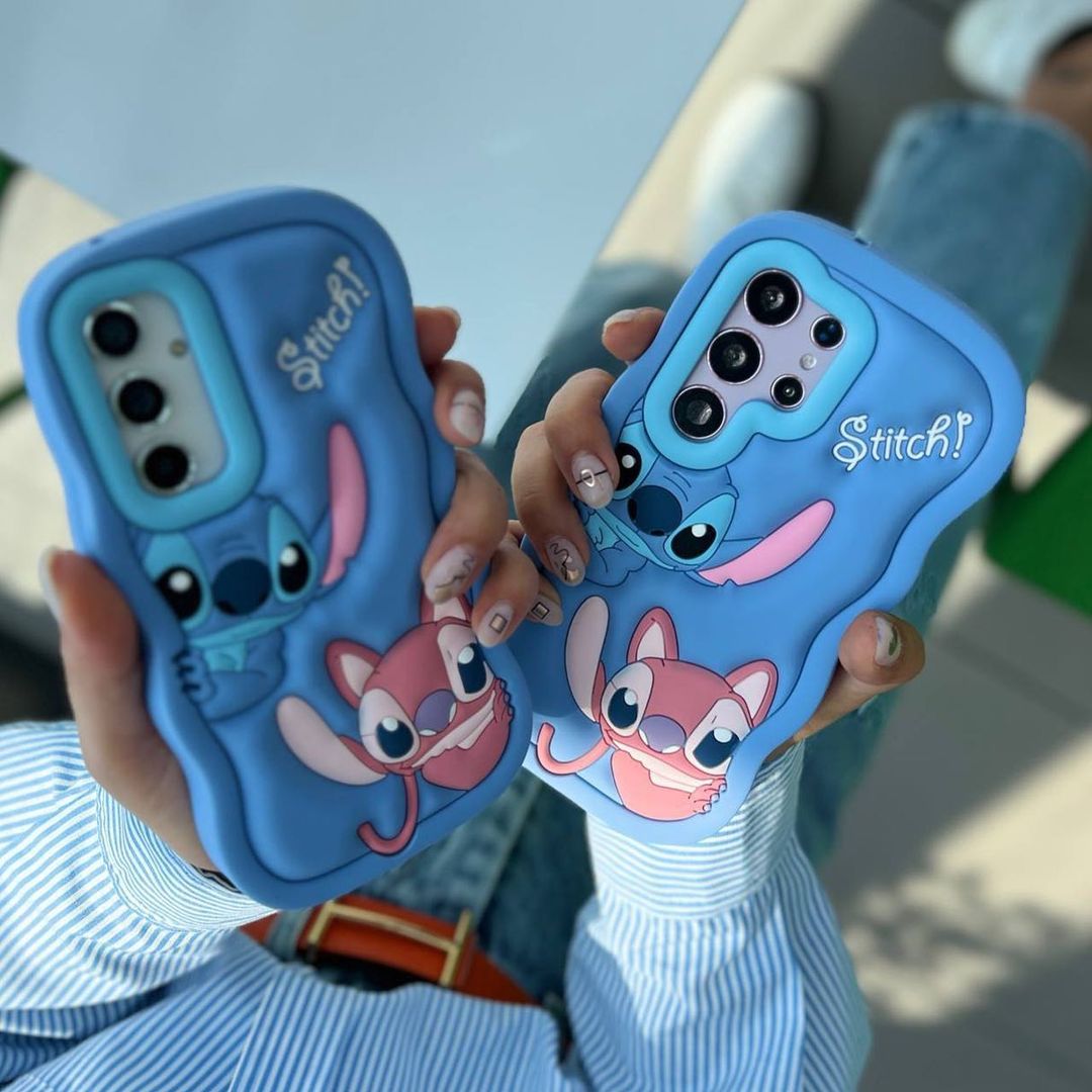 Adorable Mouse Stitch Cartoon Case - Samsung