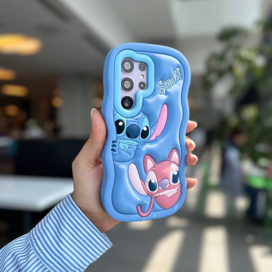 Adorable Mouse Stitch Cartoon Case - Samsung