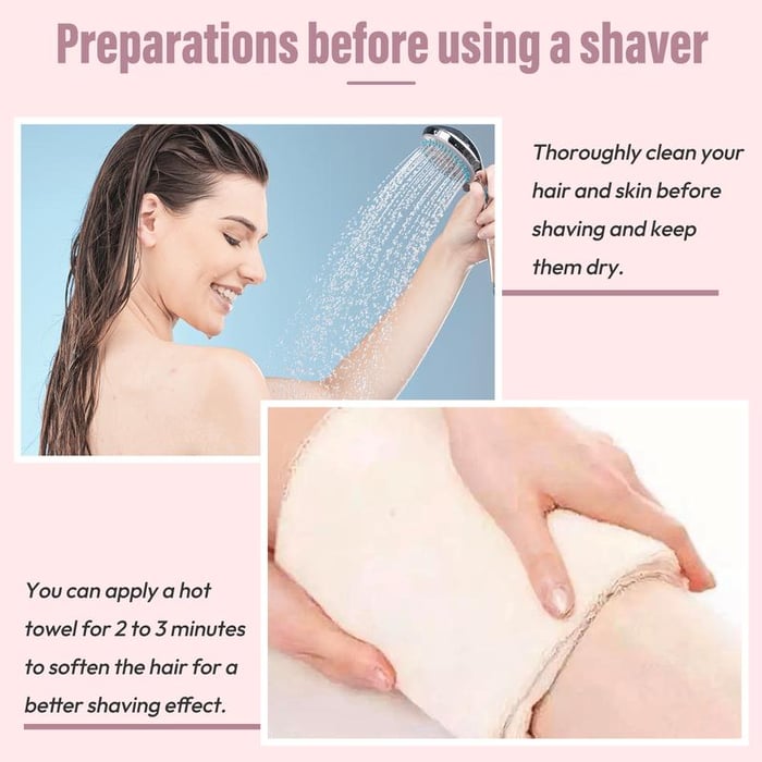 2-in-1 Women's Body Shaver