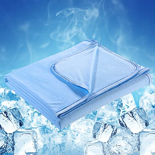 Cooling Blanket Double-Sided Cool Throw Blanket for Night Sweats and Hot Sleepers