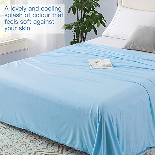 Cooling Blanket Double-Sided Cool Throw Blanket for Night Sweats and Hot Sleepers
