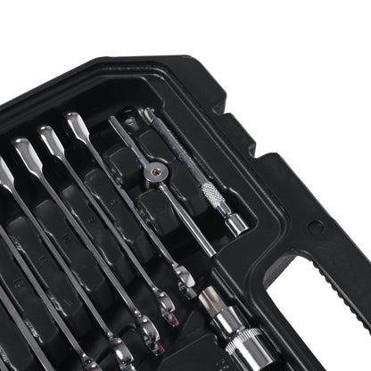 215 Piece Professional Socket Set - 1/2" 3/8" 1/4" DR / Spanners / Torx + More